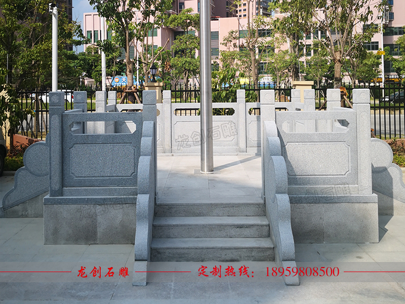 福建省泉州市洛江實(shí)驗(yàn)小學(xué)旗臺(tái)欄桿制作安裝