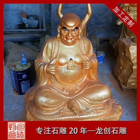 供應(yīng)石雕十八羅漢 十八羅漢石雕像定制